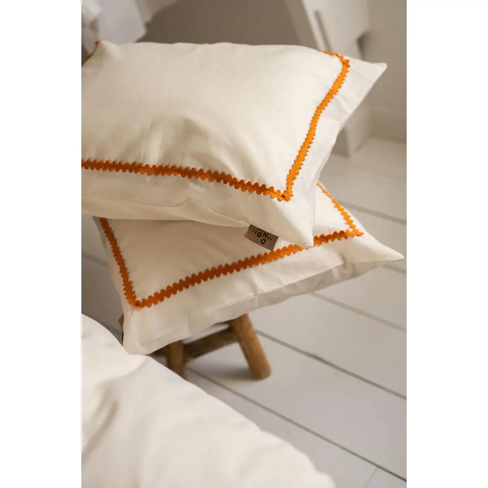 Dindi Home - Dekbedovertrek Sunset Waves - 140x220 cm - Off White