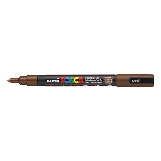 Uni-ball Brown Posca Marker PC-3M
