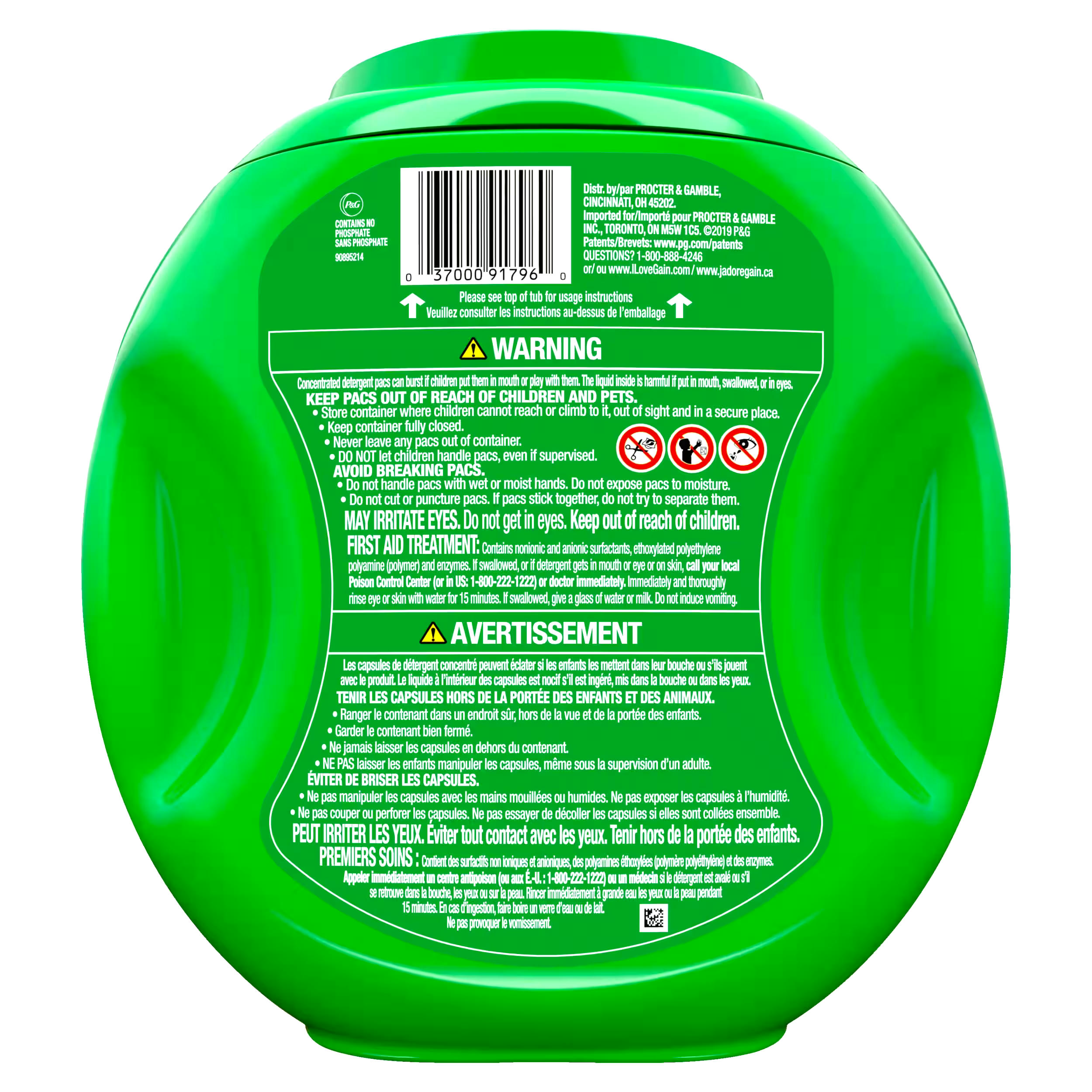 Gain flings Laundry Detergent Soap Pacs, Moonlight Breeze, 81 ct