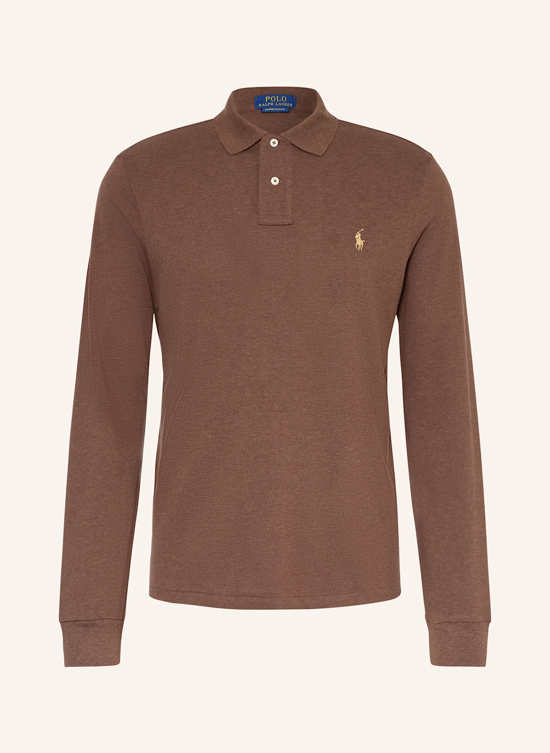 POLO RALPH LAUREN Piqué-Poloshirt Custom Slim Fit