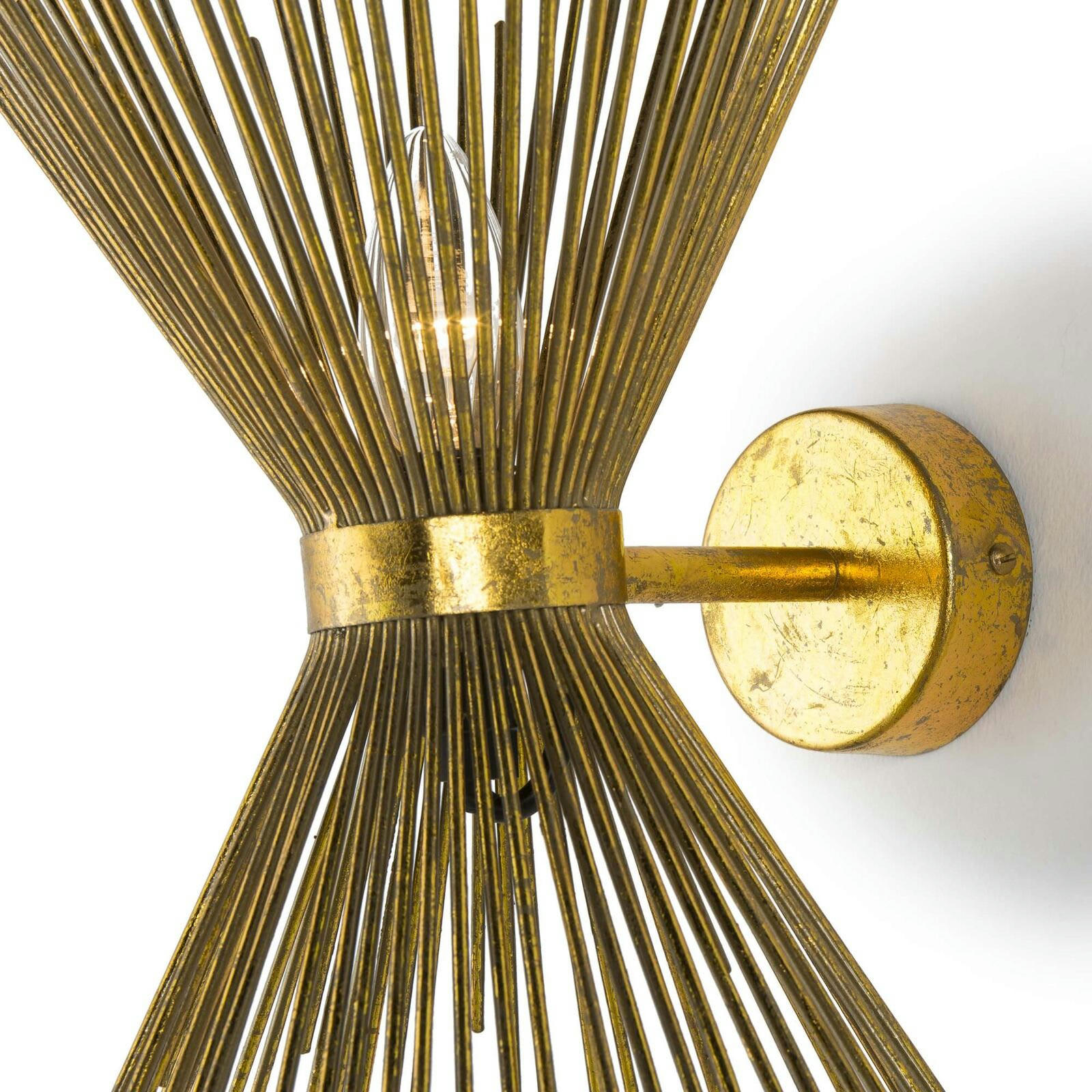 HOYA - Applique Métal Or 26x26x43 cm