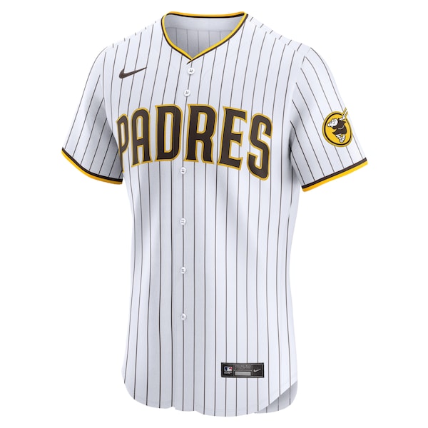 Enyel De Los Santos San Diego Padres Nike Home Elite Player Jersey - White