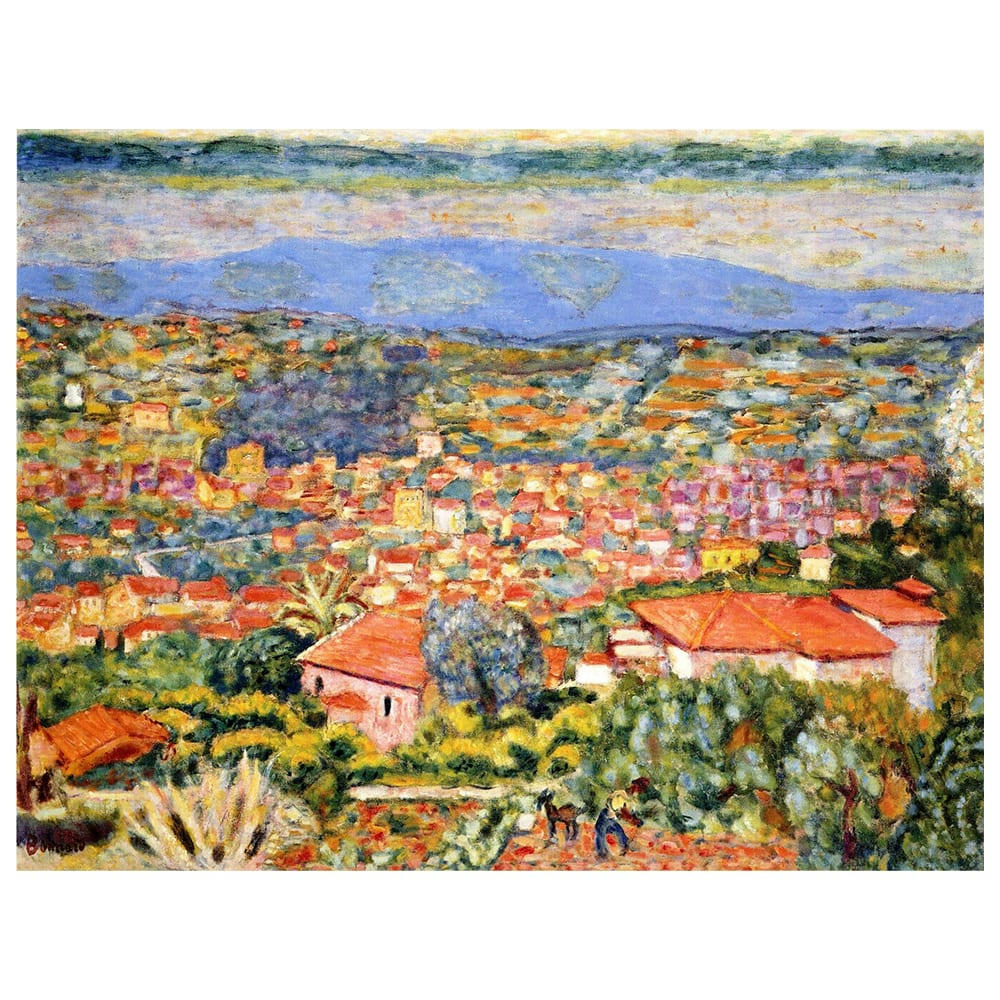 - Tableau le Cannet, Vue. Pierre Bonnard 60x80cm