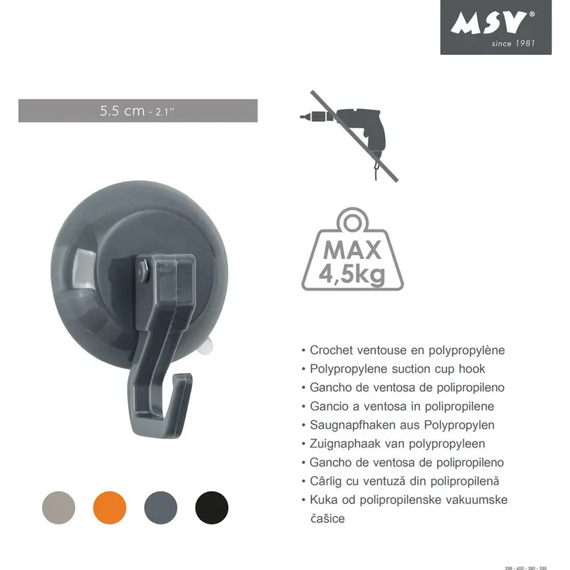 Handtuchhaken Haken Saugfixierung