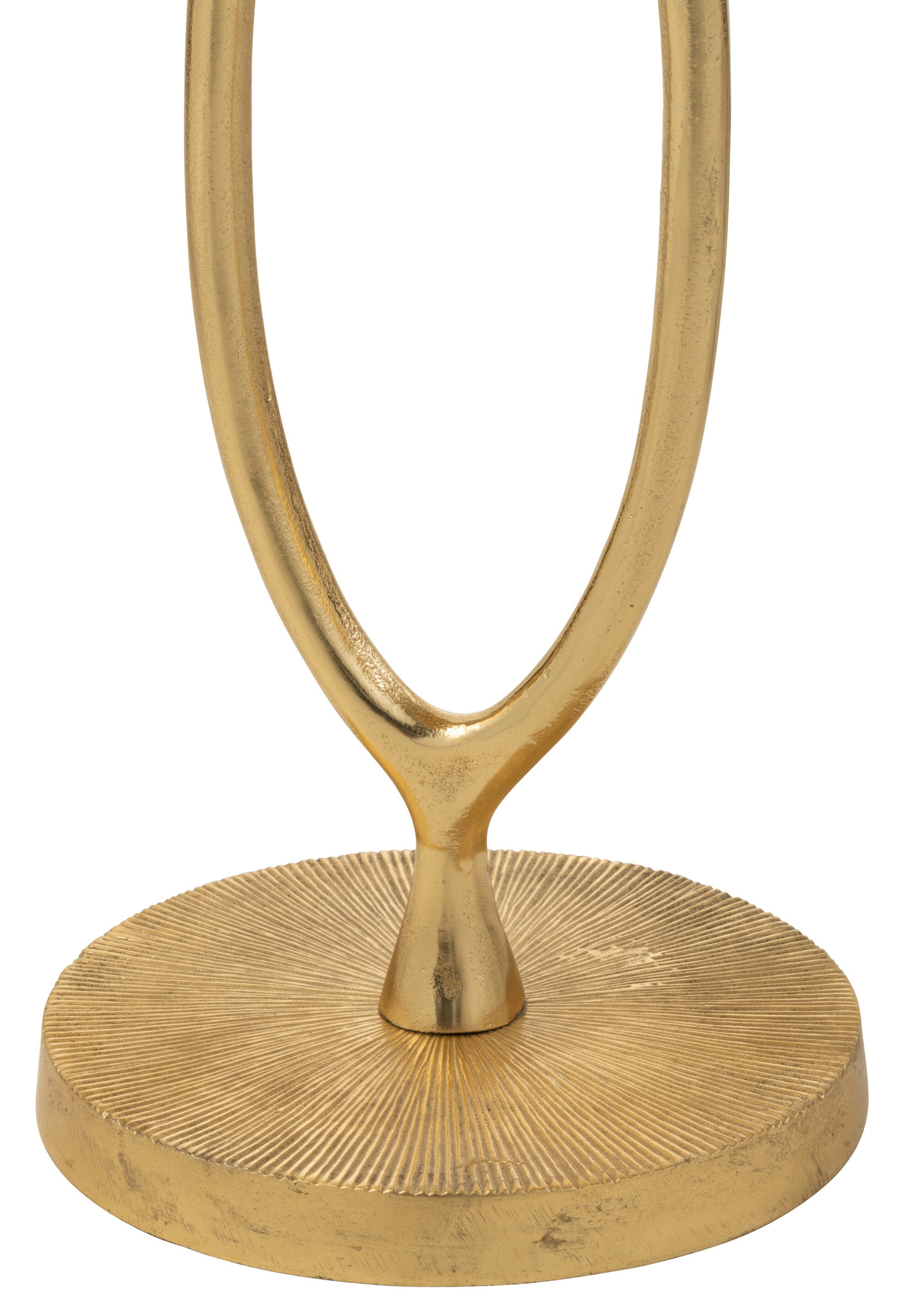 J-Line bijzettafel Tiana - aluminium - goud