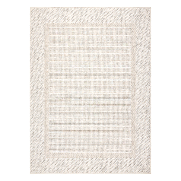 Dywan JERSEY 19261 beż - Ramka pętelkowy, strukturalny BOHO 60x100 cm