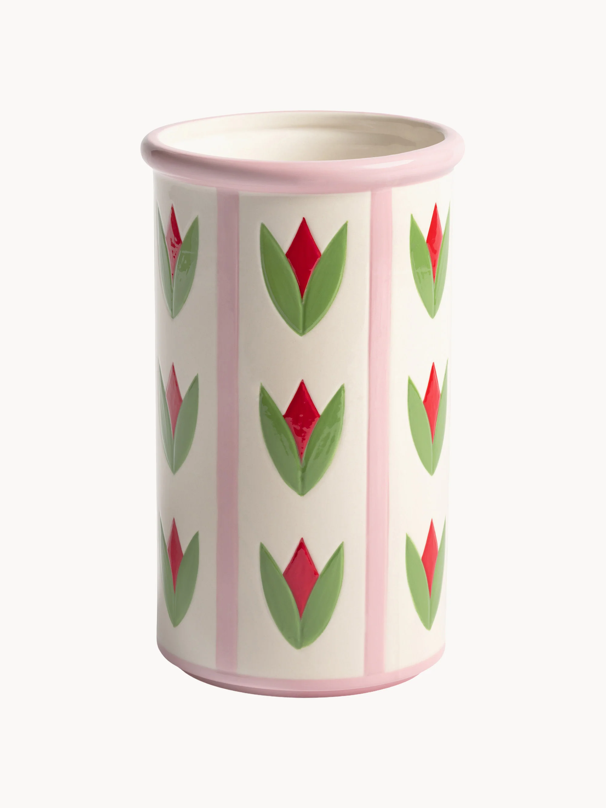 Handgefertigte Vase Patch, H 20 cm