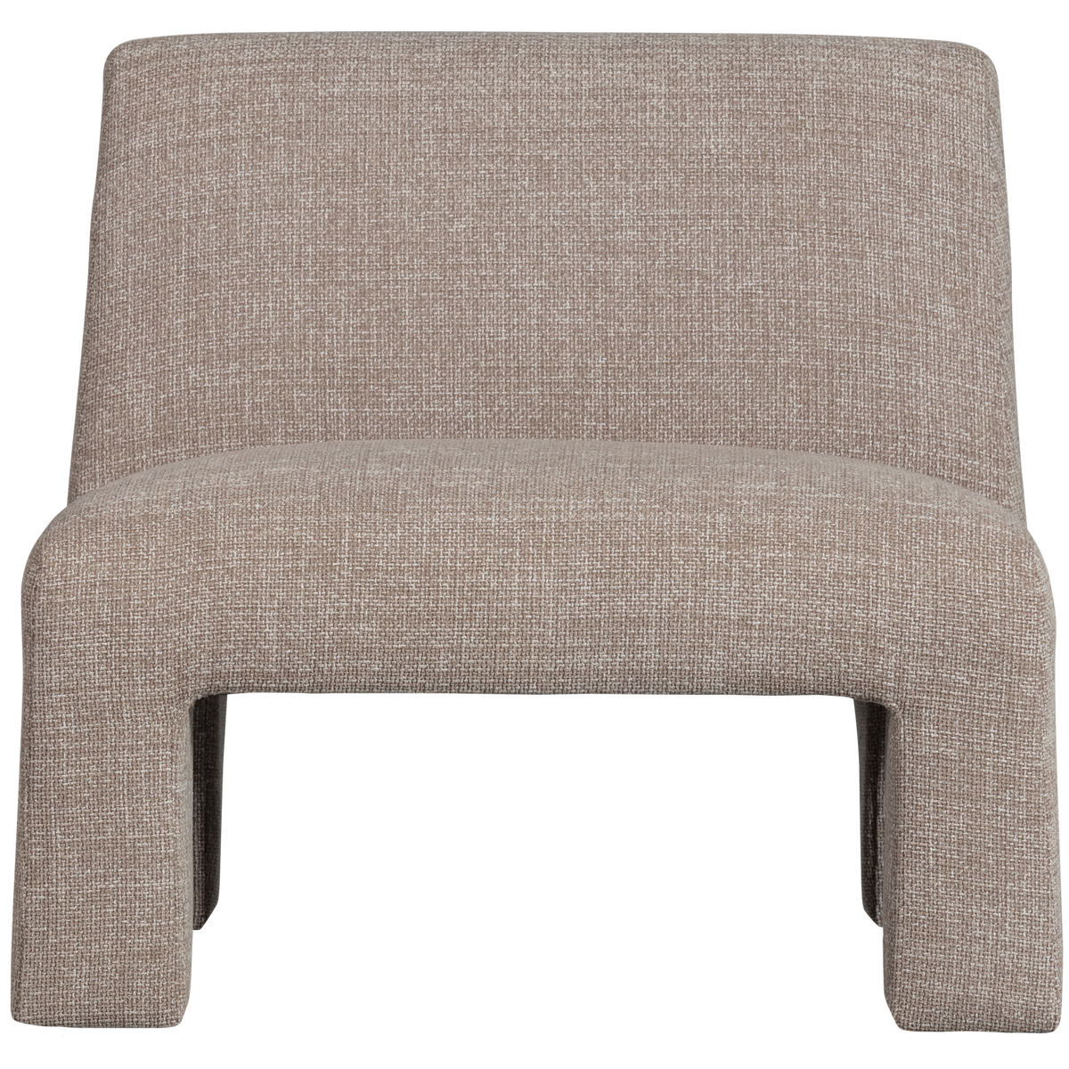 WOOOD fauteuil Lavid - Polyester - Naturel - 73x74x84