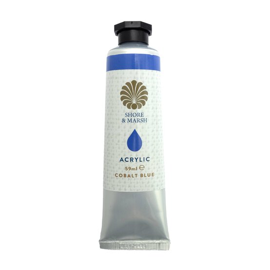 Shore & Marsh Cobalt Blue Acrylic Paint 59ml