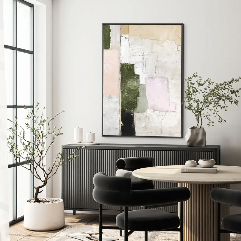 Bild mit Rahmen Design Painting