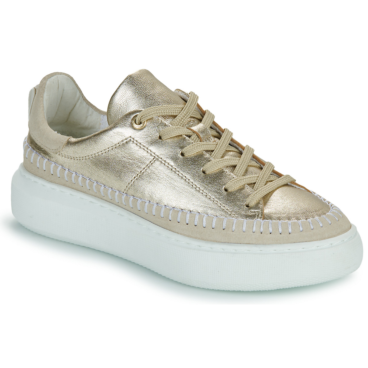 JB Martin - FLEUR - Nappa / Gold / Crust / Off / White