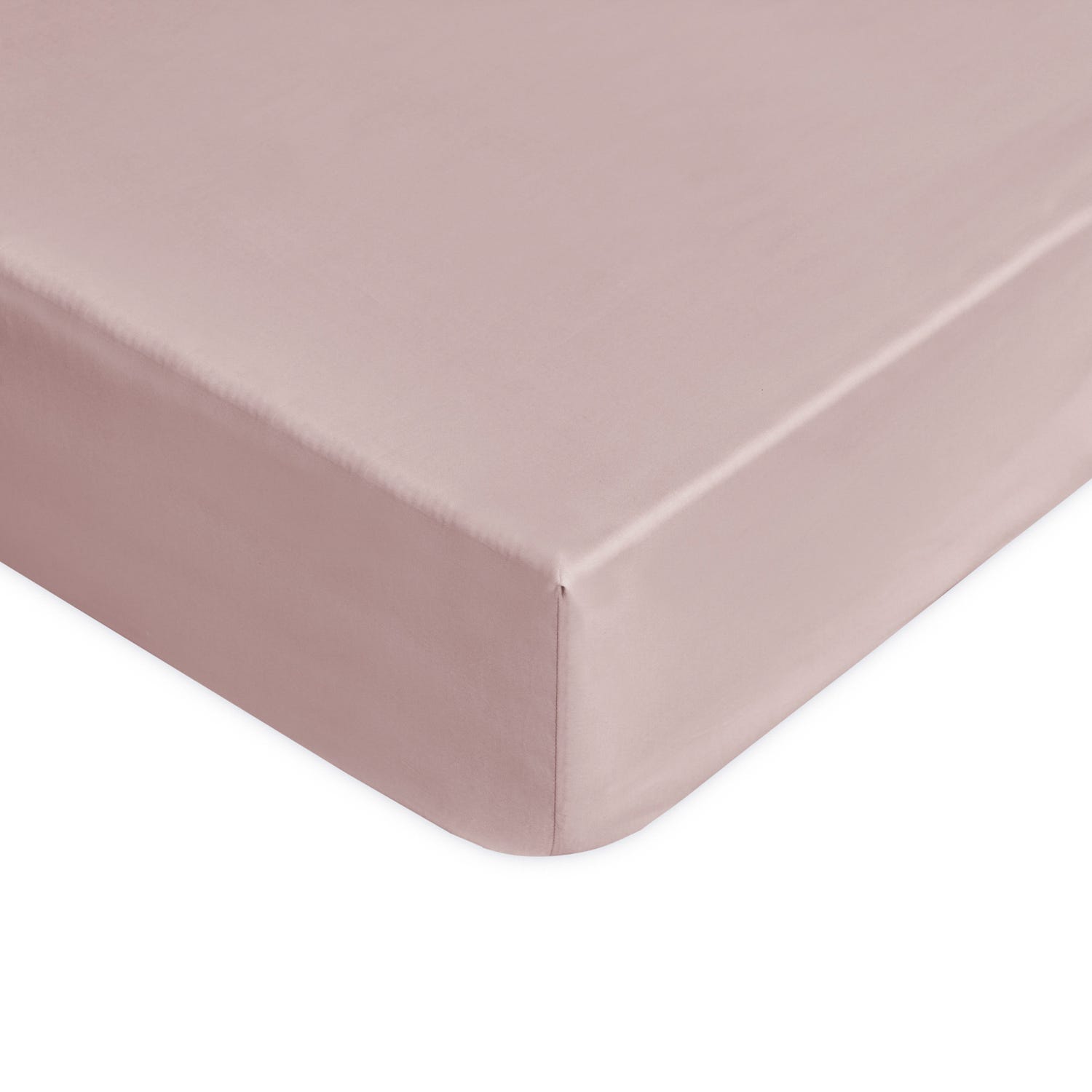 Lenzuolo con angoli singolo cotone rosa Aurora Biancoperla