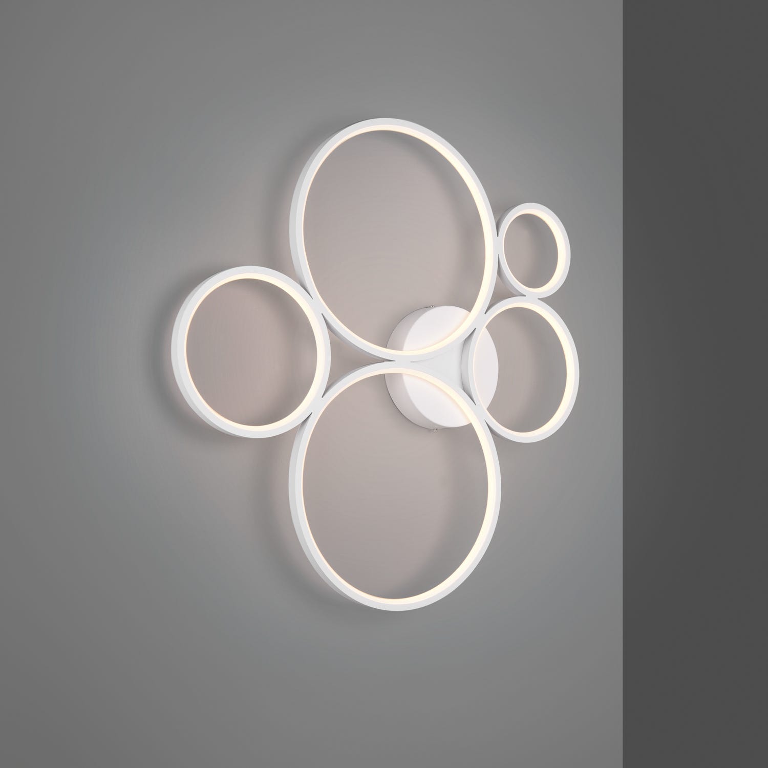 Plafoniera 5 LED Rondo bianco Trio