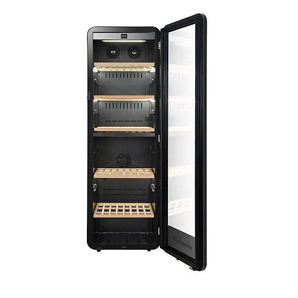Cave à vin de vieillissement 181 bouteilles double zone La Sommelière APOGEE190DZN