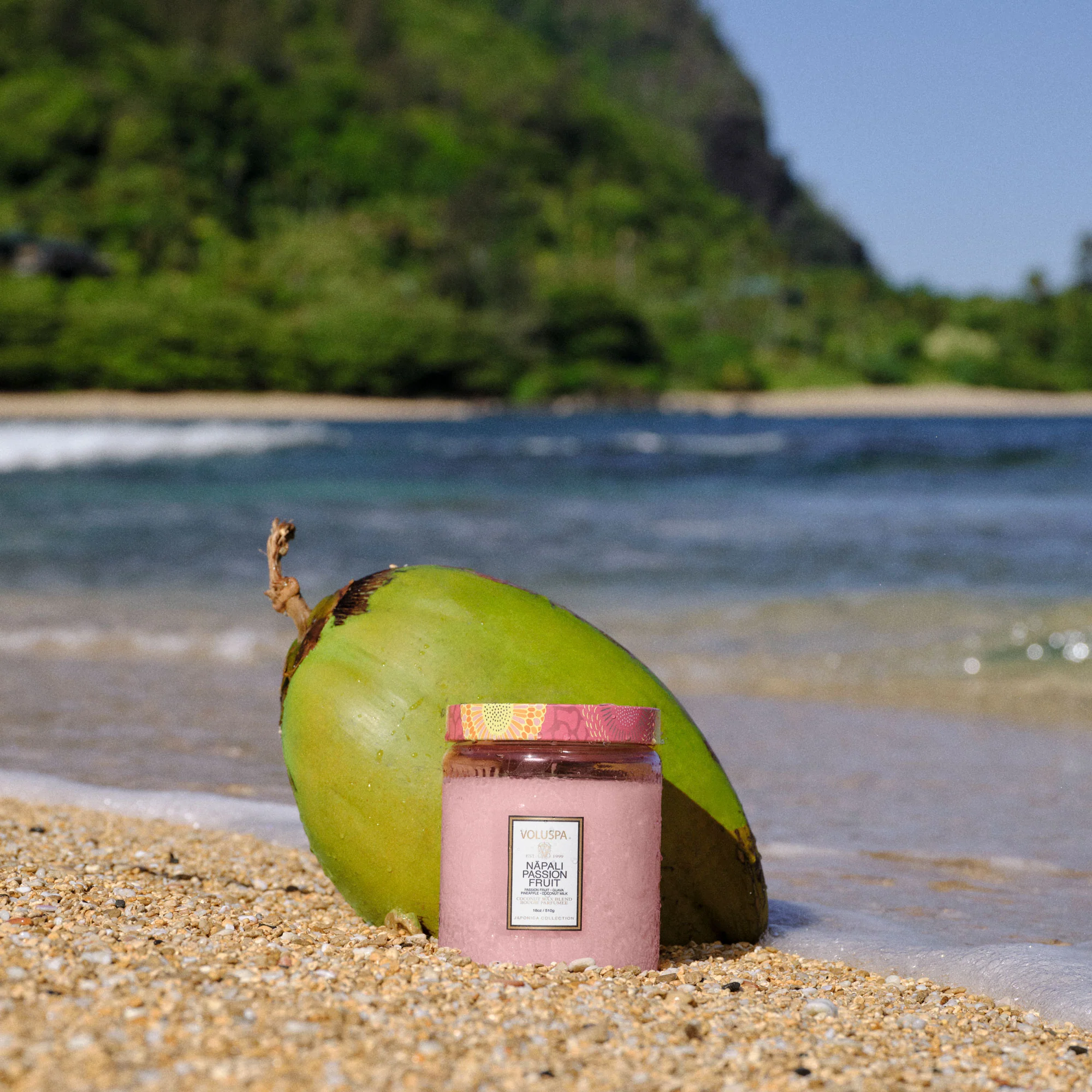 Nāpali Passion Fruit - Large Jar Candle