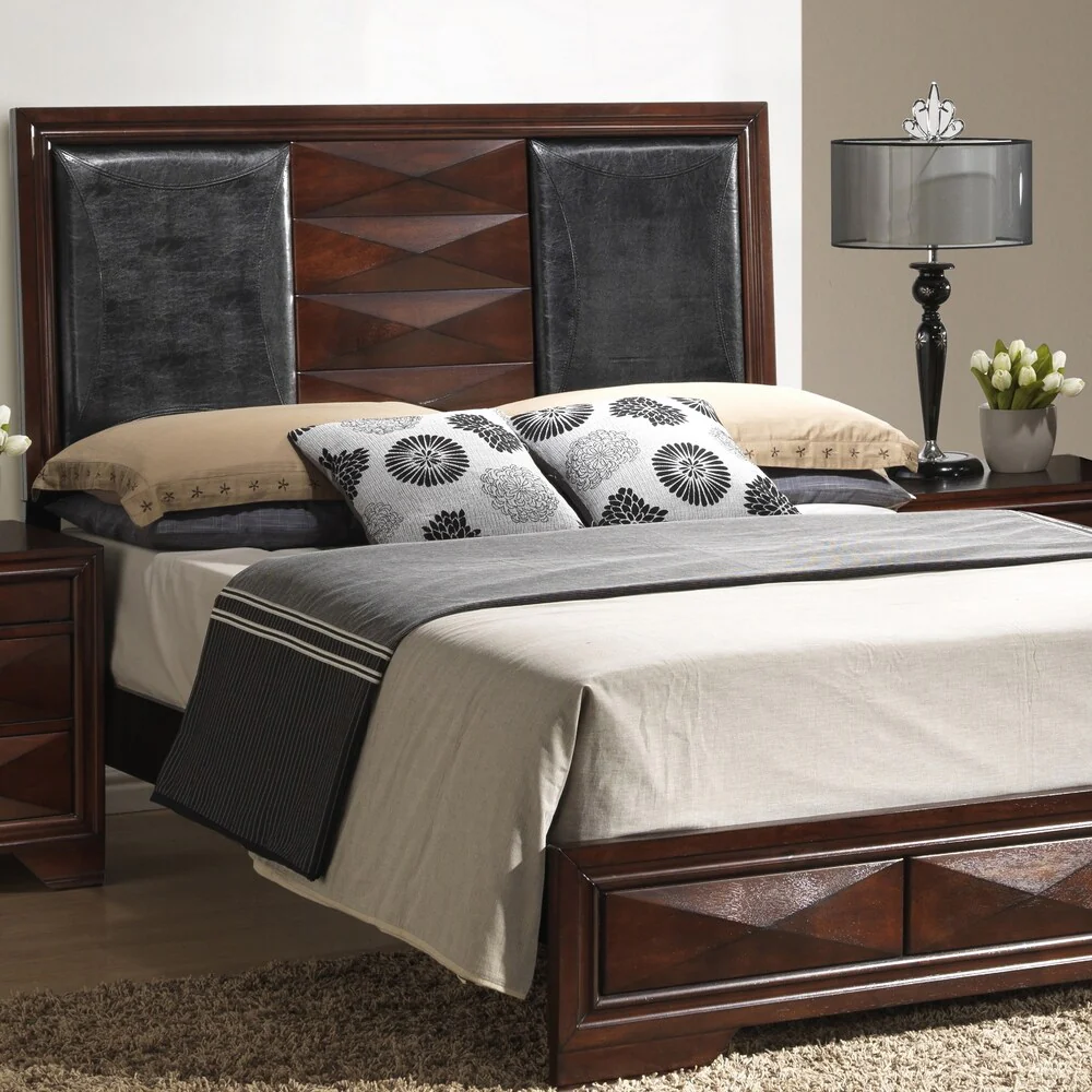Windsor Brown 5-Piece Modern Bedroom Set