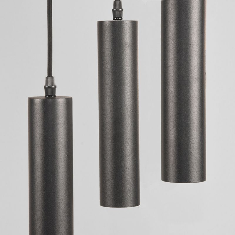 LABEL51 Hanglamp Ferroli - Zwart Metaal - 30x30x143cm