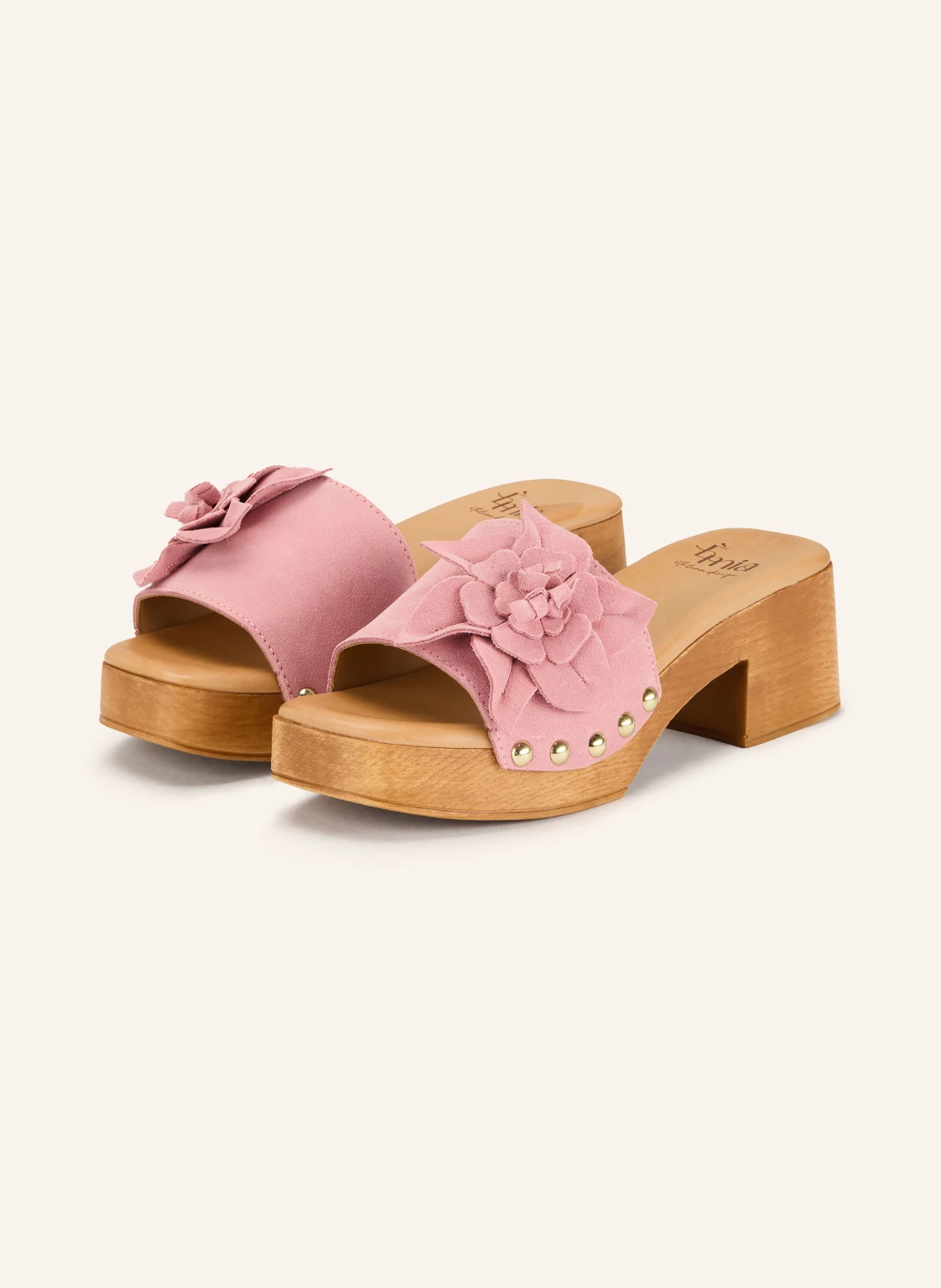 È MIA Plateau-Mules mit Nieten