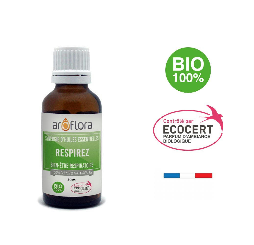RESPIREZ - Synergie d'huiles essentielles bio