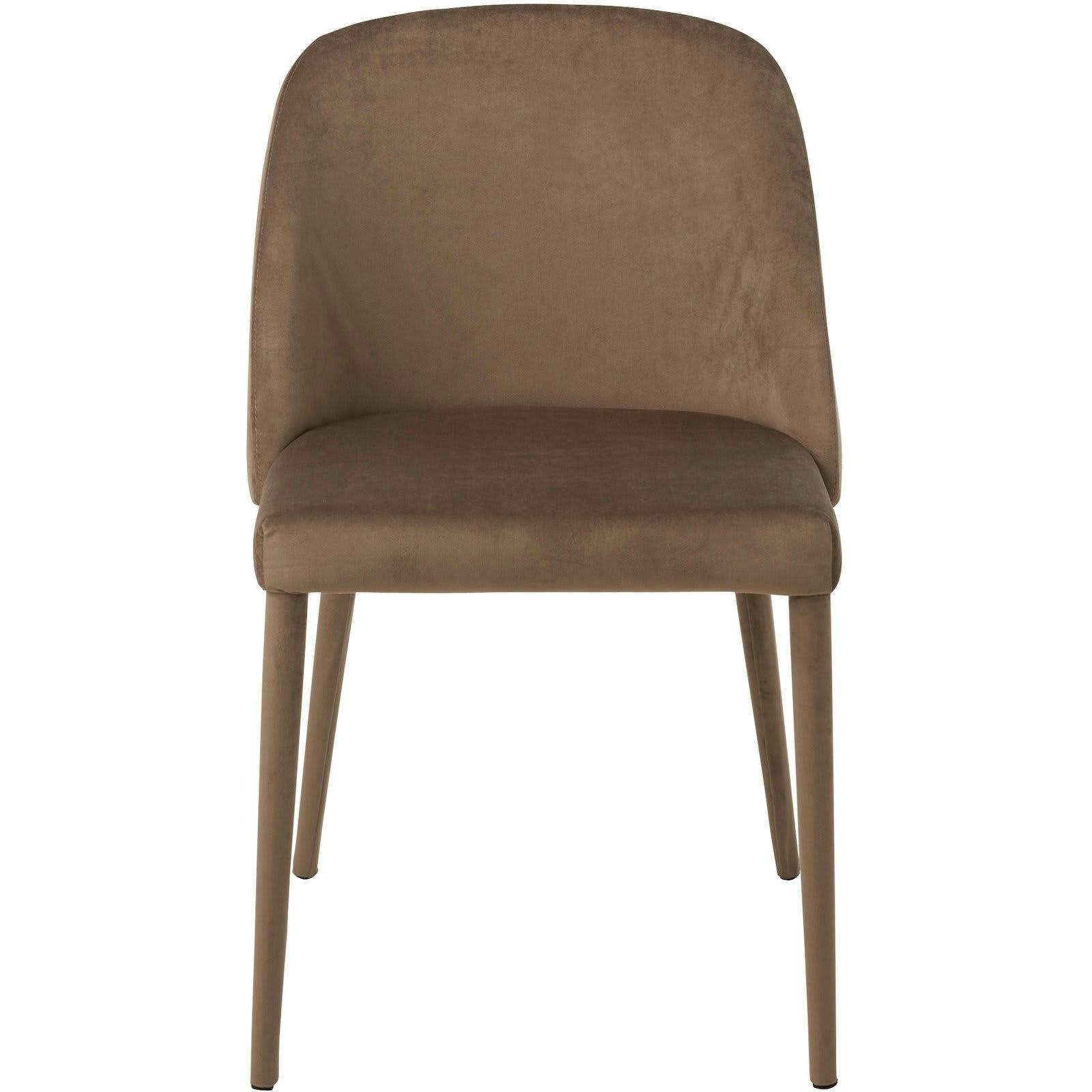 - Chaise Métal Marron H. assise 48 cm