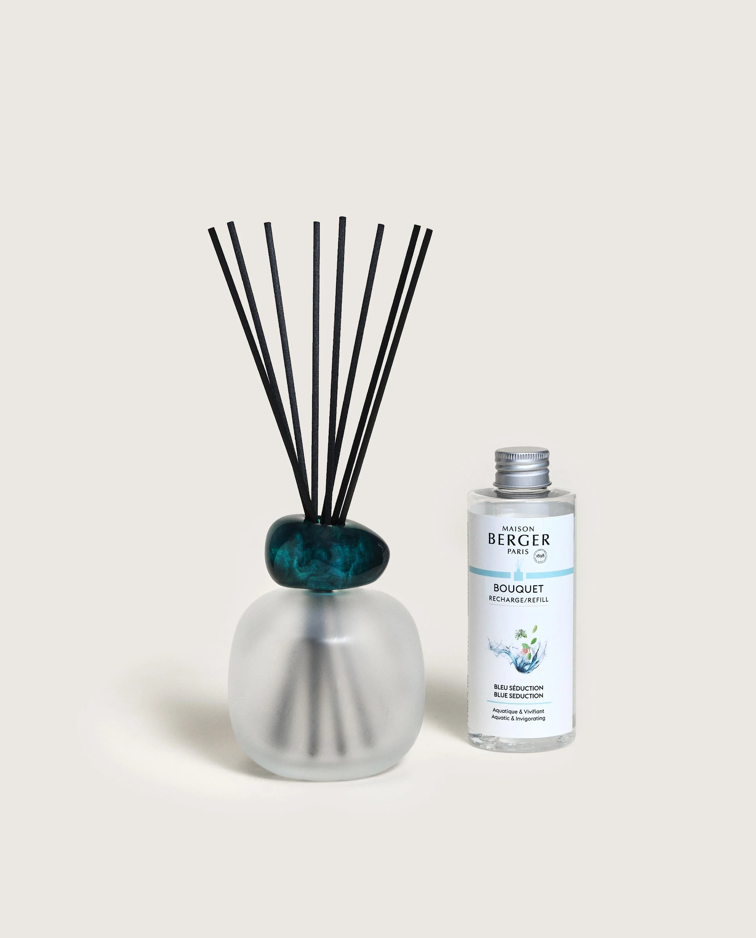 Bouquet parfumé Minéral Bleu Séduction