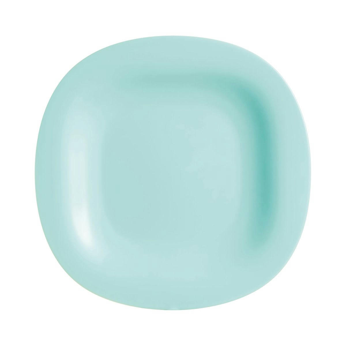 CARINE - Assiette turquoise 29.1x27 cm