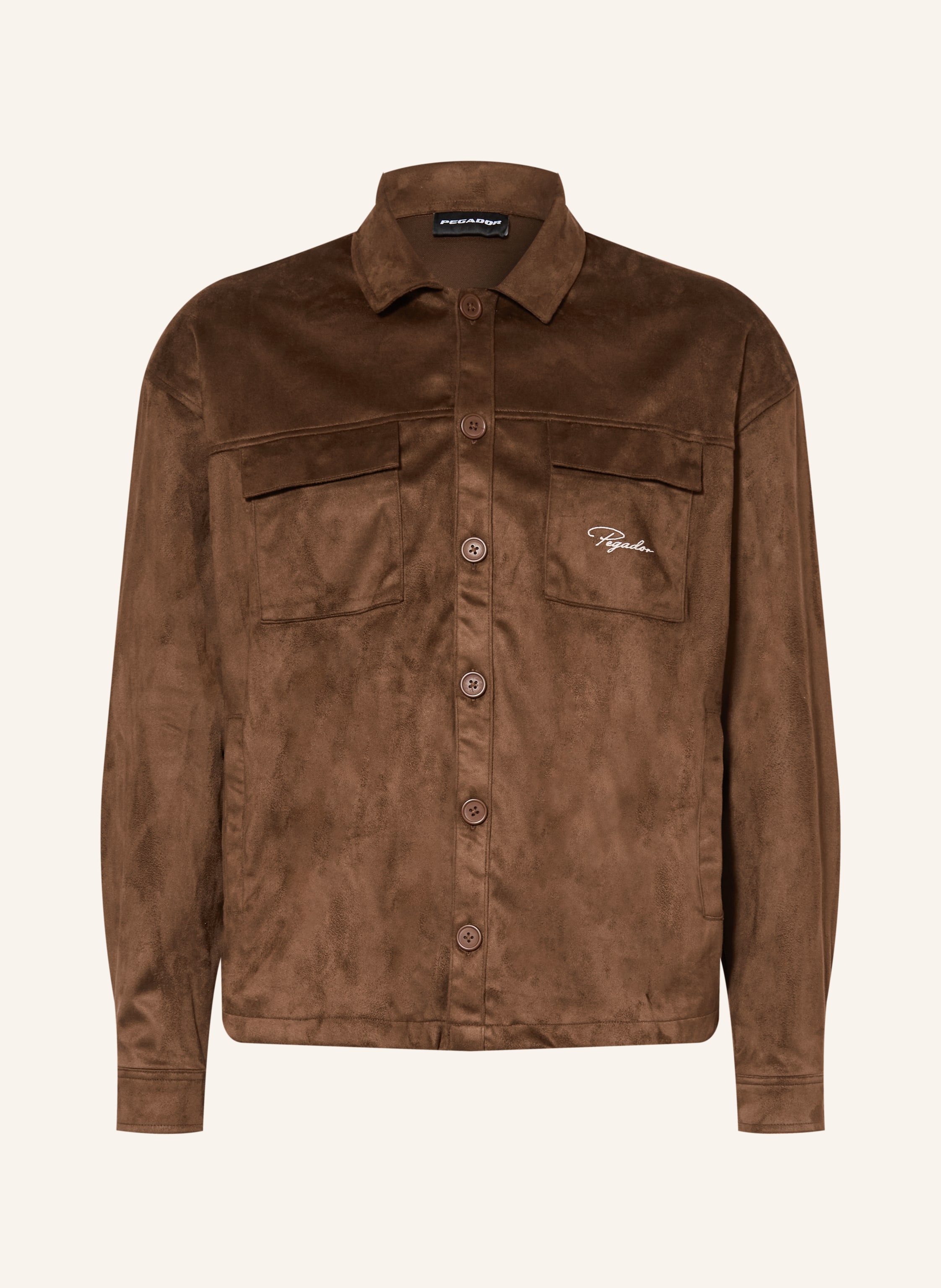 PEGADOR Overjacket MADIKERI in Lederoptik