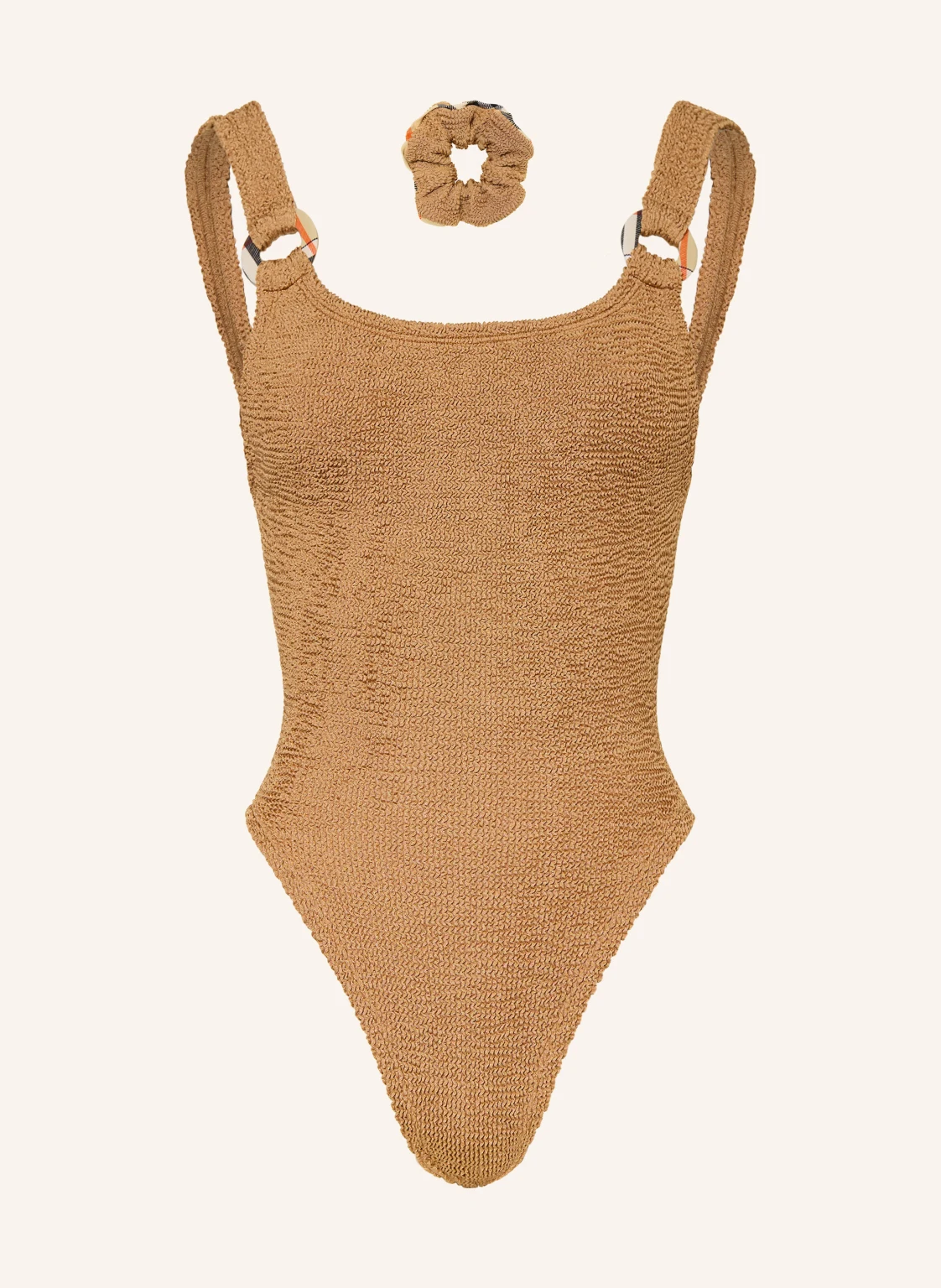 BURBERRY Set DOMINO: Badeanzug und Haargummi