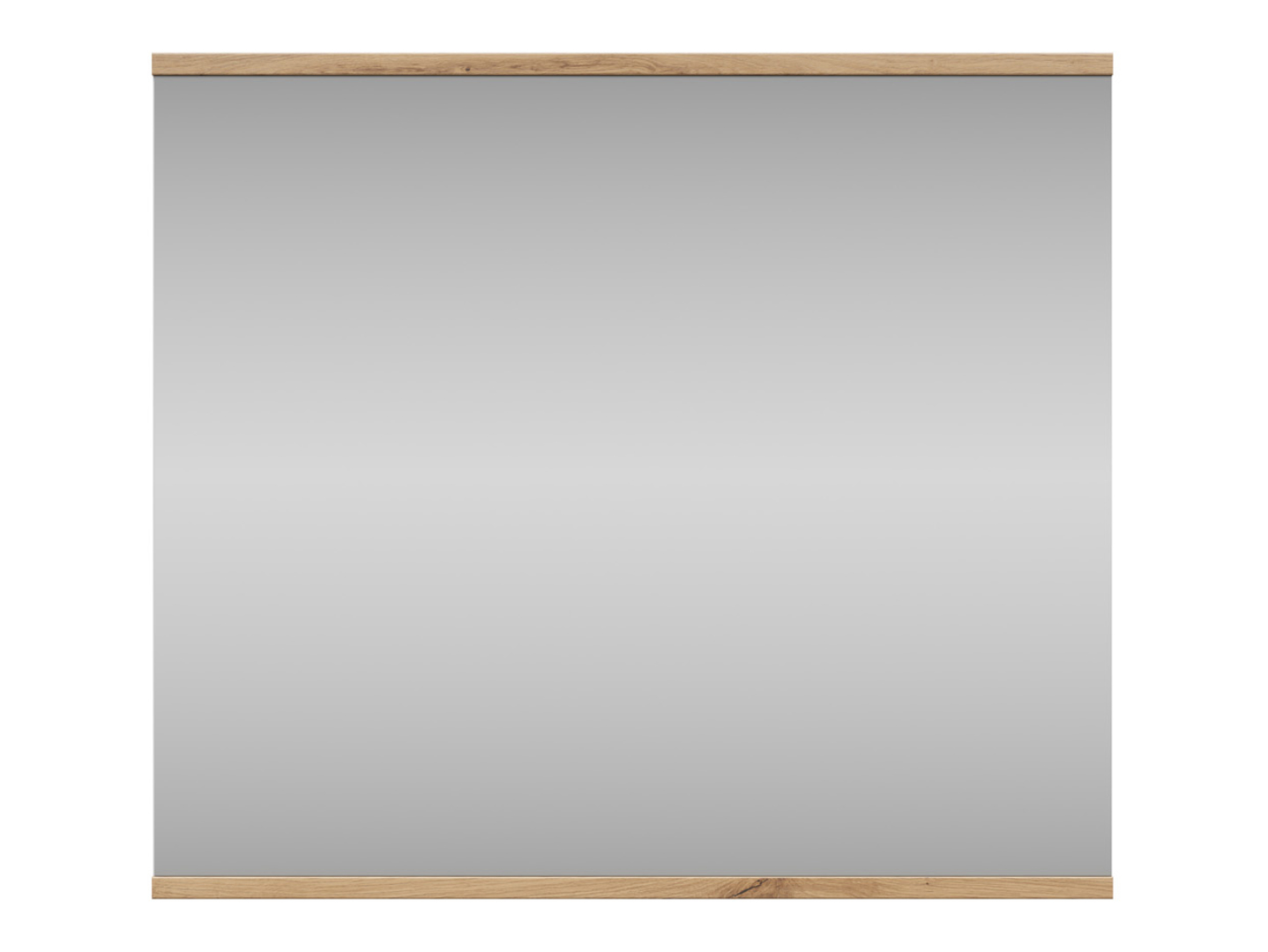Lustro ścienne Yamael 75 cm dąb artisan
