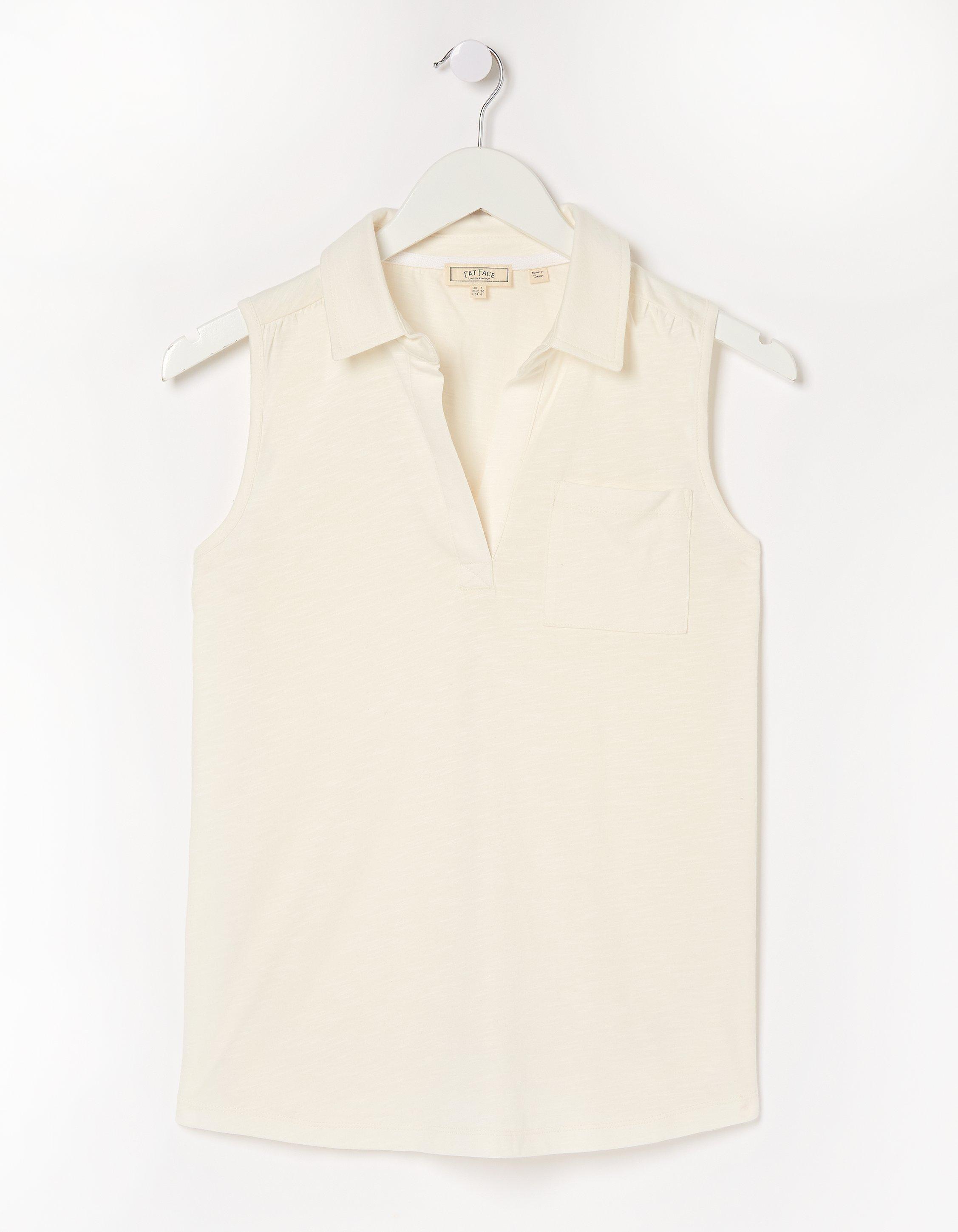 Polly Sleeveless Polo Shirt