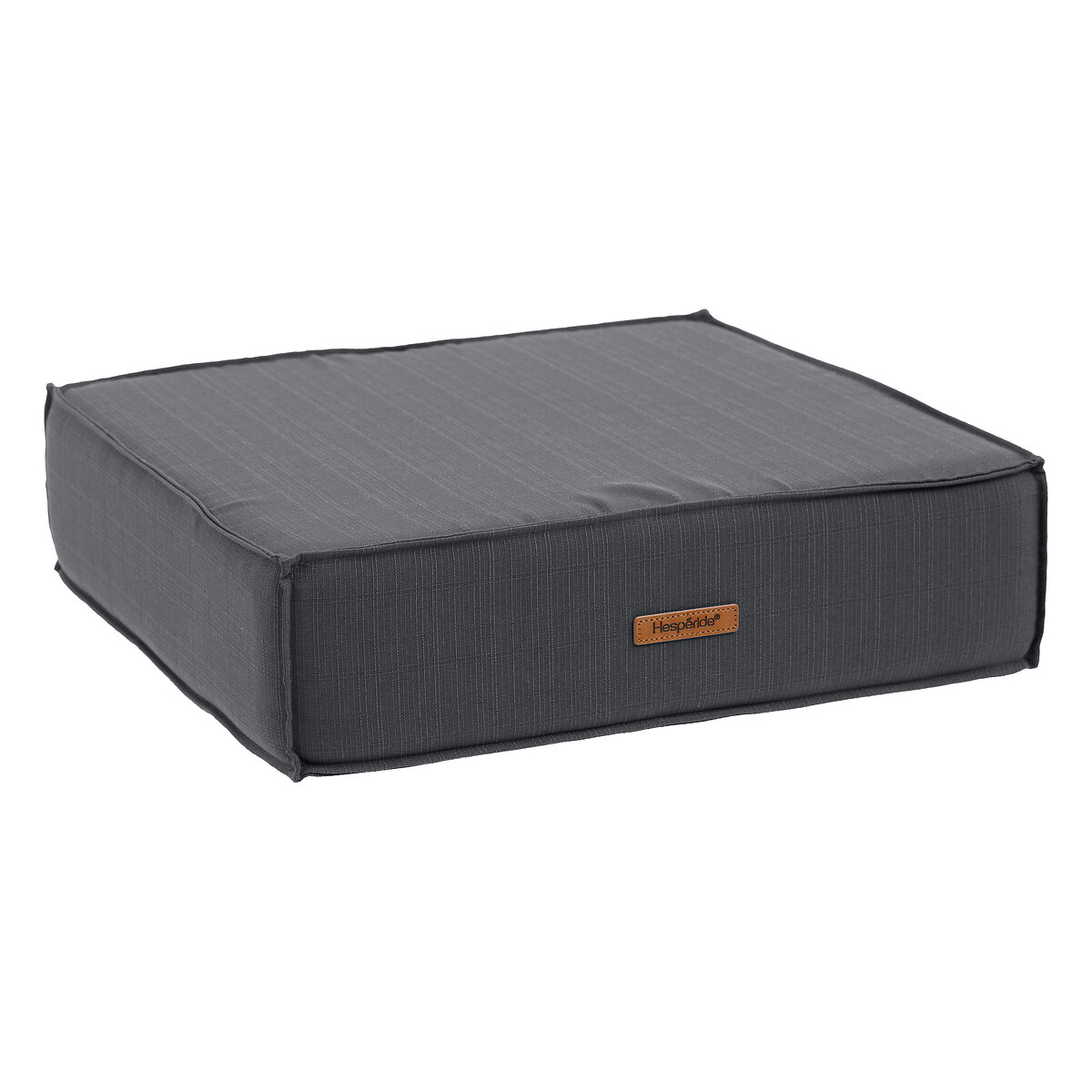 Almofada de chão KORAI cinza escuro 45x45x12cm