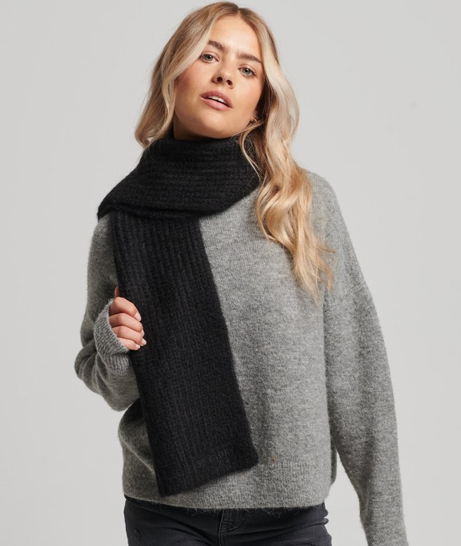 Essential Ribbed Scarf