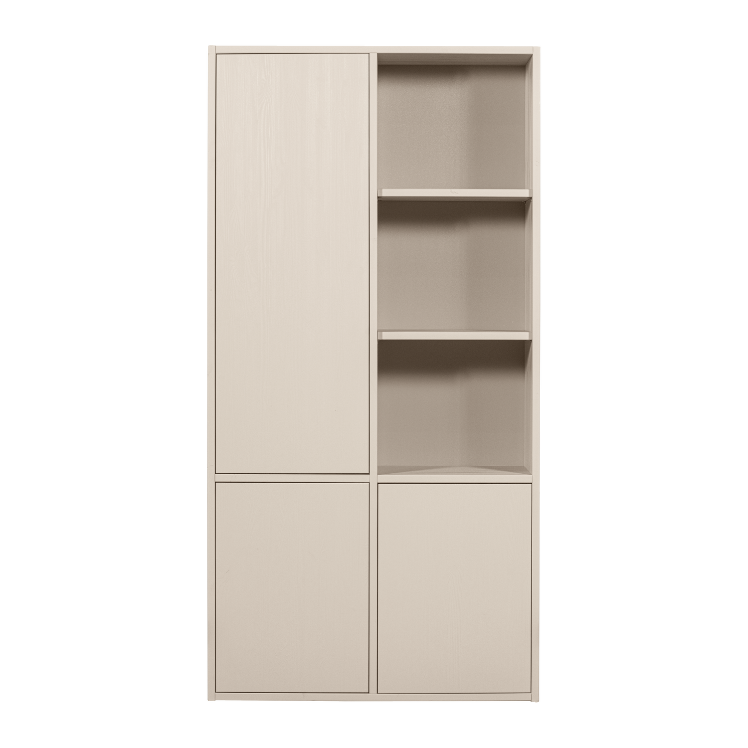 WOOOD opbergkast Merel - Grenen - Dust - 100x200x44