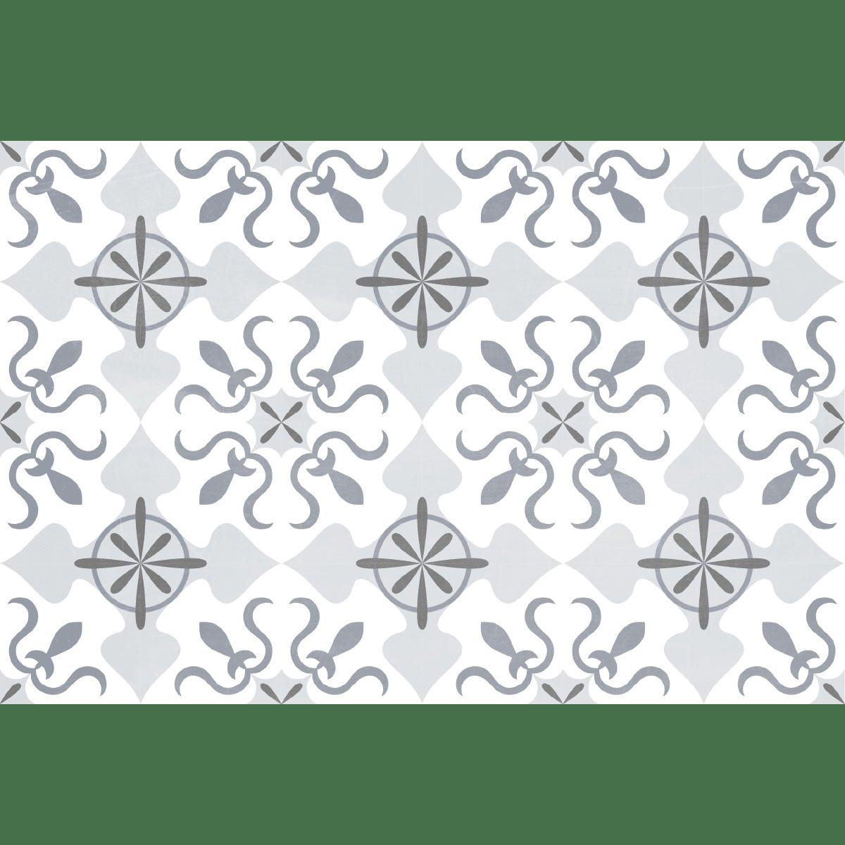 - Adhésifs stickers sol carreaux de ciment spartaco 60x90cm