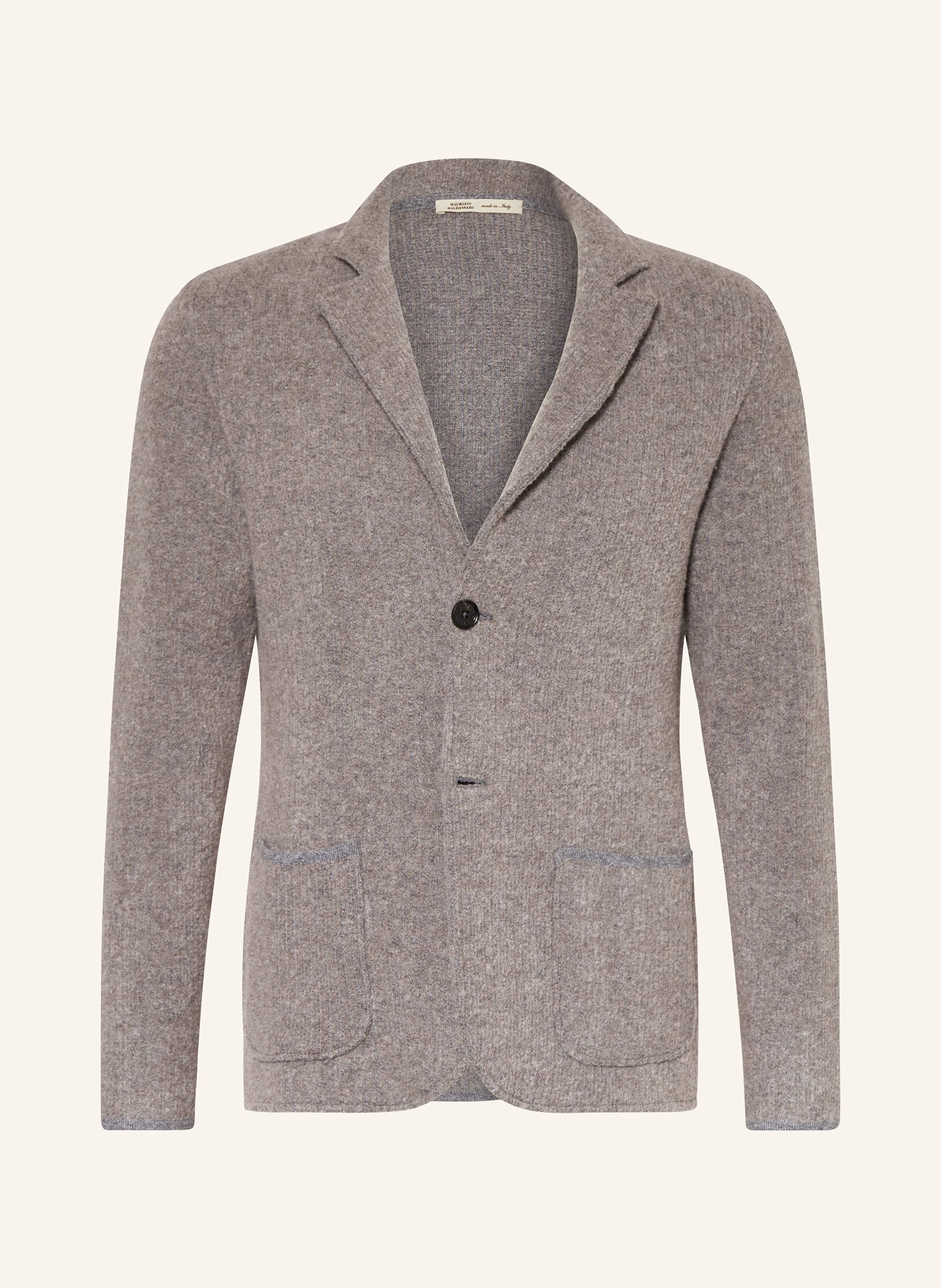 MAURIZIO  BALDASSARI Stricksakko Slim Fit aus Bouclé
