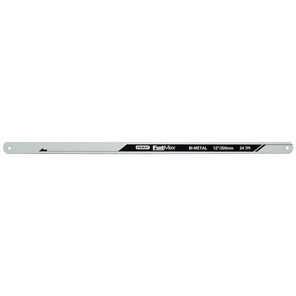 Lame de scie à métaux bi-métal 300 mm Stanley Fatmax, 18 dents - 2 pièces