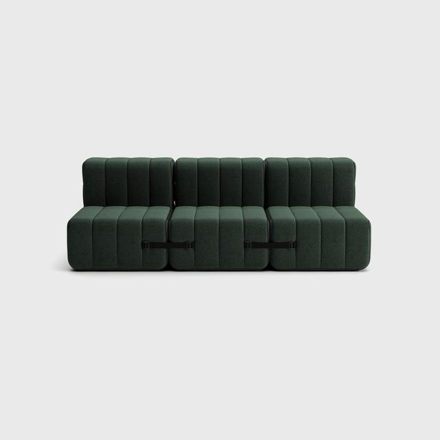 Curt-Set 6 - e.g. Flexibele 3-zitter - Dama - 0061 (Dark Groen)