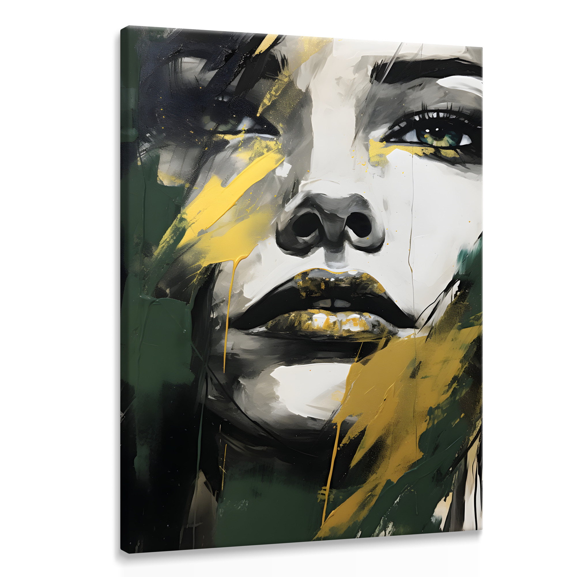 Obraz Canvas Portret Zamyślonej Kobiety 20x30cm