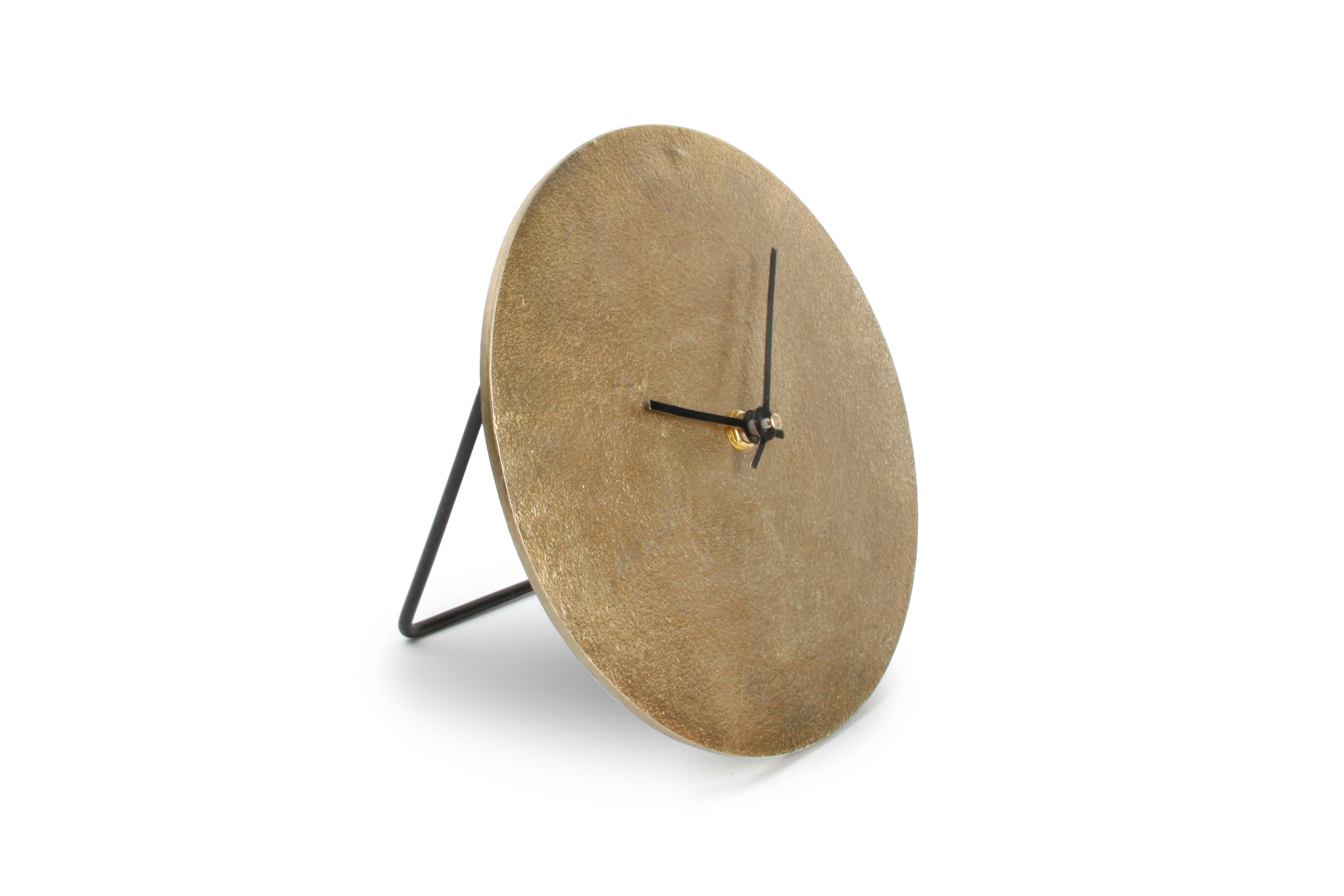 ZONE - Horloge cheminée 26cm doré