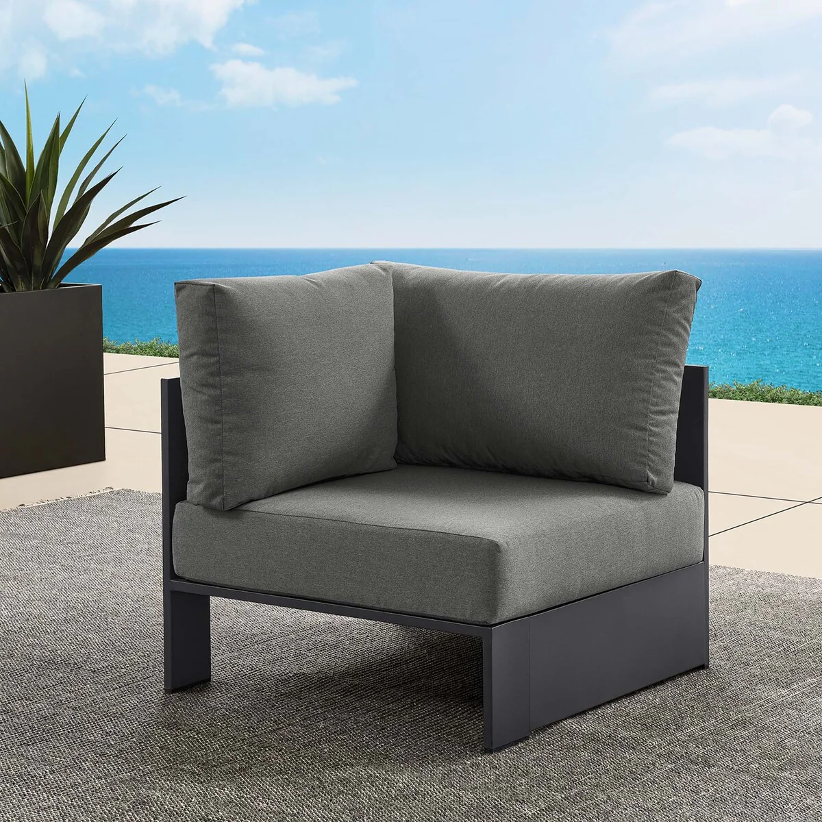 Tahoe Patio Aluminum Modular Corner Chair