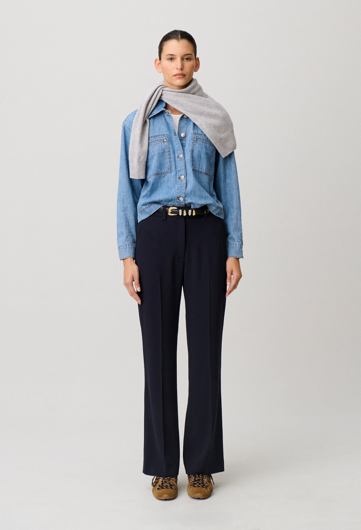 Pantalon droit de tailleur