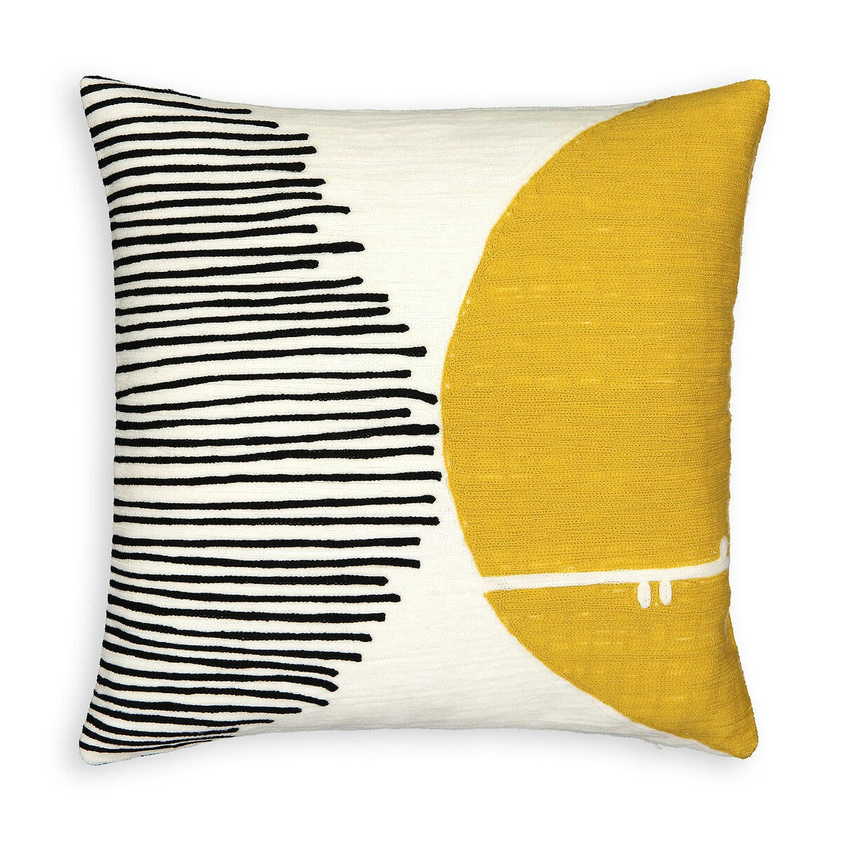 Housse de coussin brodée Mihnéa