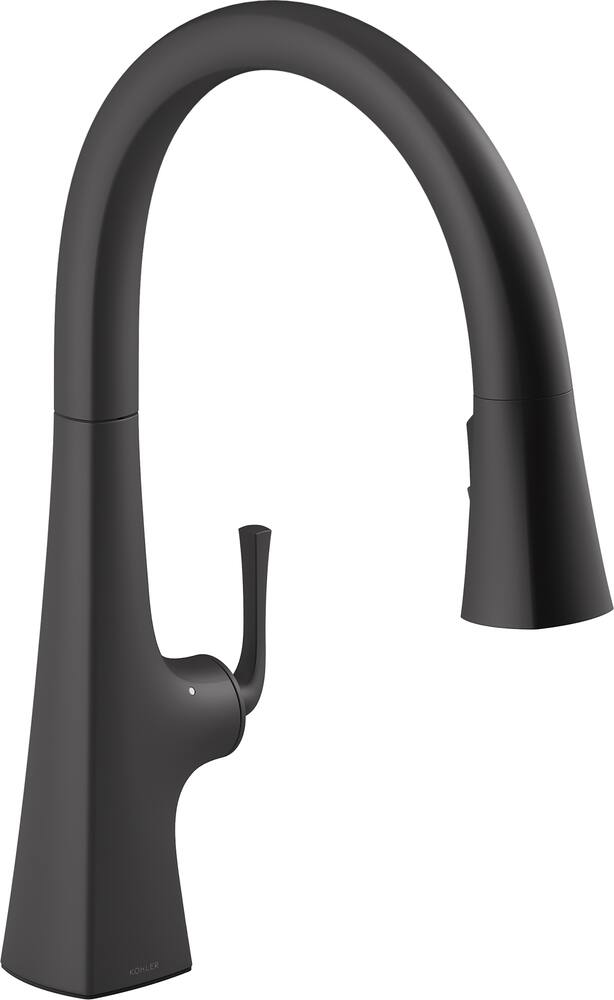Kohler Graze Touchless Kitchen Faucet, Matte Black