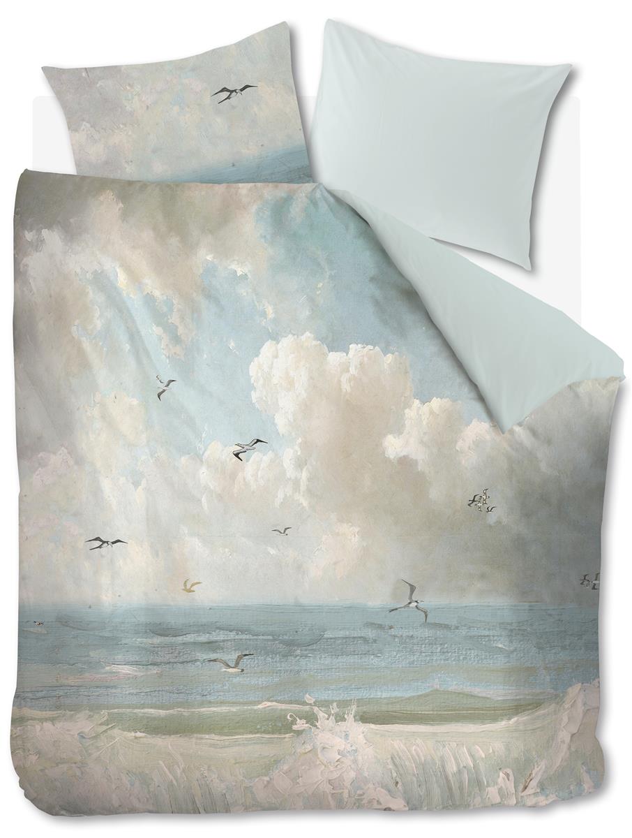 At Home by Beddinghouse Seaclouds dekbedovertrek - Lits-Jumeaux - 240x200/220 cm - Blauw