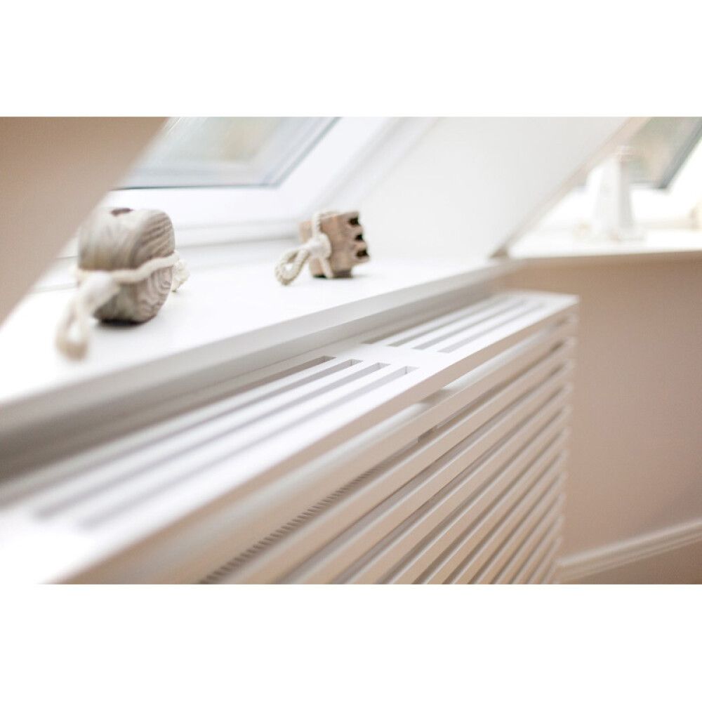 RADIATORSKJULER LUNDBERGS YOKO HVIT 750X700MM