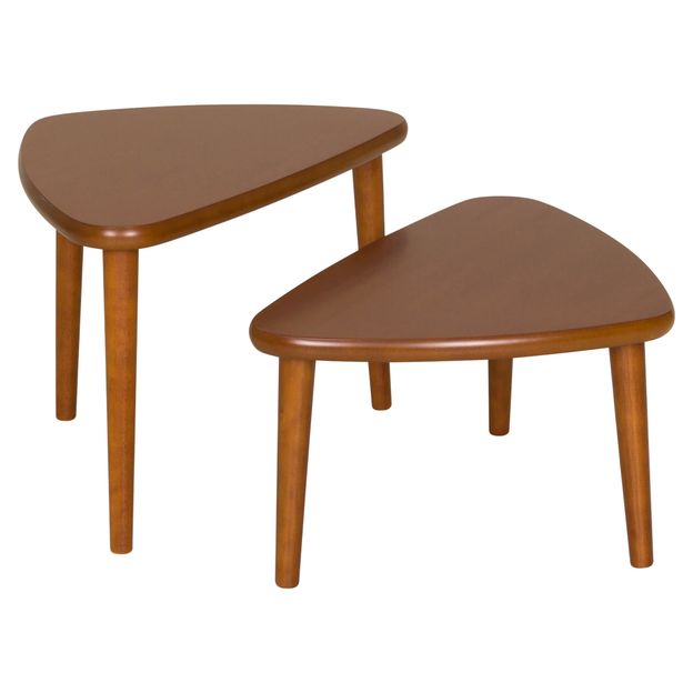 MESA LATERAL CONJUNTO COM 2 PEÇAS 60 CM X 37 CM CHER