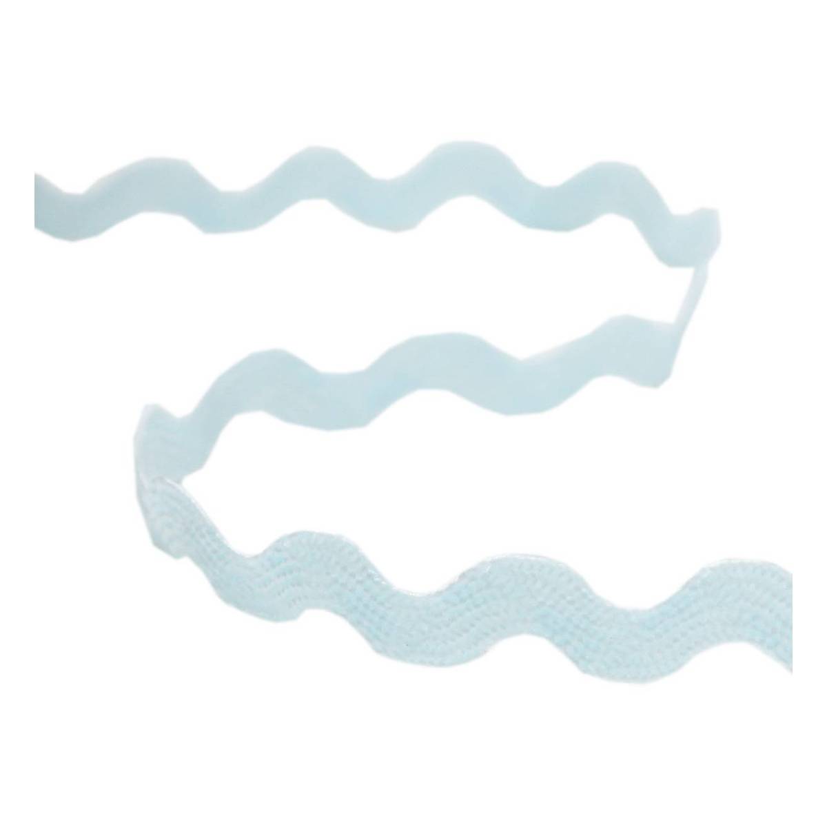 Baby Blue Ric Rac Ribbon 6mm x 4m