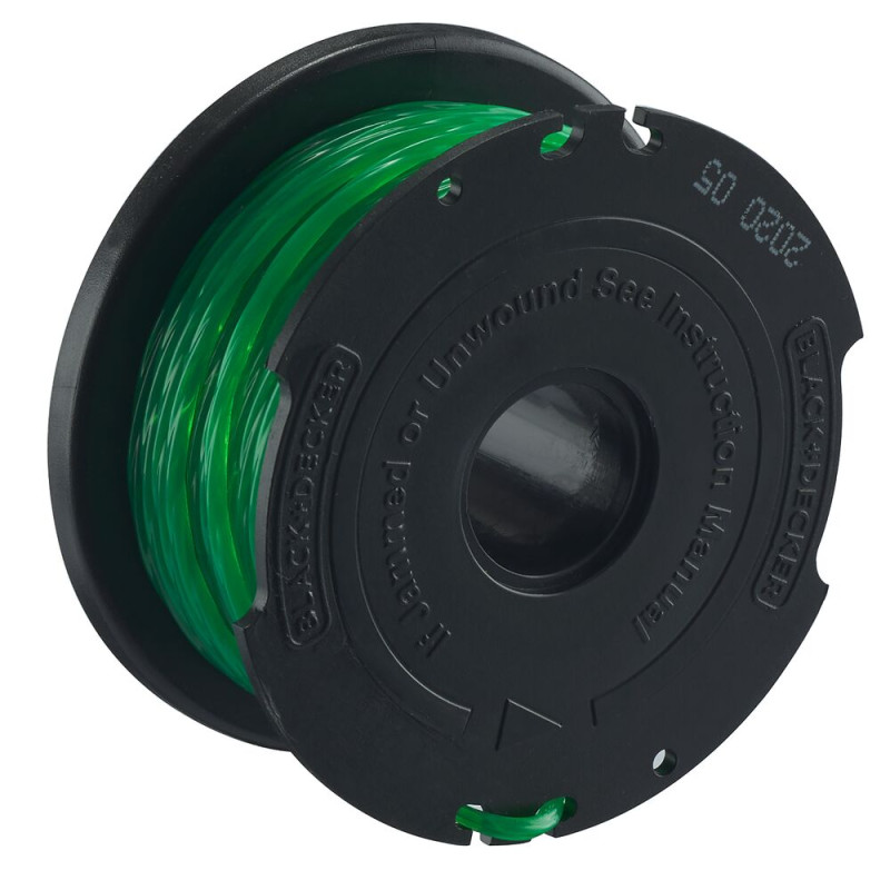 Bobine de fil pour coupe-bordure Ø 2 mm 6 m BLACK DECKER