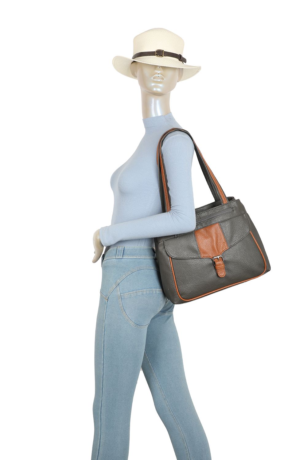 Fontanella Fashion Valmere PU Leather Shoulder Bag