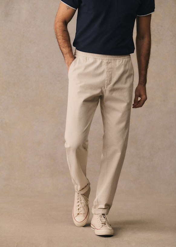 Danny Cotton Linen Trousers